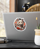Power Animal Cat Sticker for the Urban Adventurer