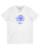 Embrace Growth - Yoga T-Shirt - Unisex Jersey Short Sleeve V-Neck Tee