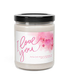 I love you - Scented Soy Candle, 9oz - Meditation Candle