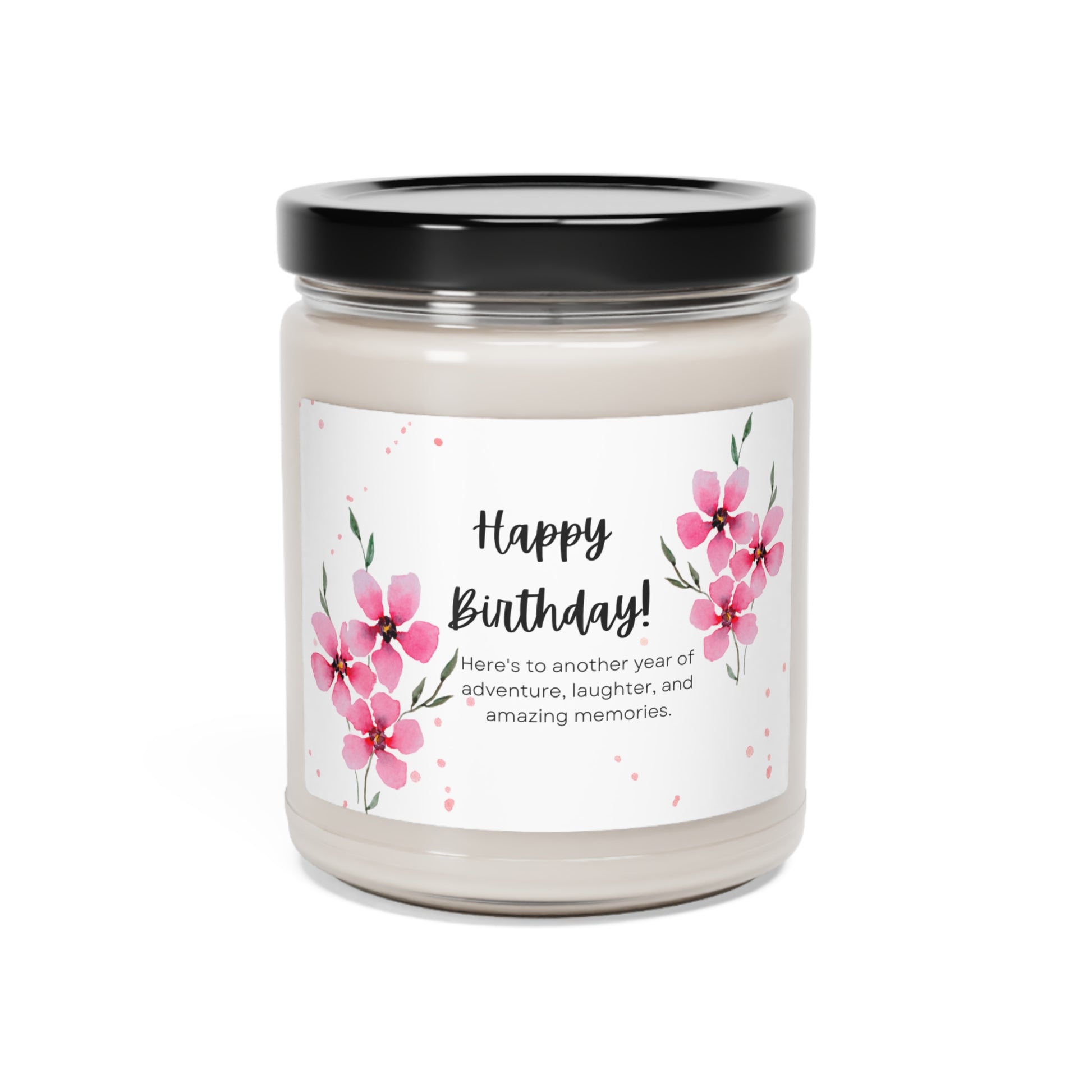 Happy Birthday! - Scented Soy Candle, 9oz - Meditation Candle