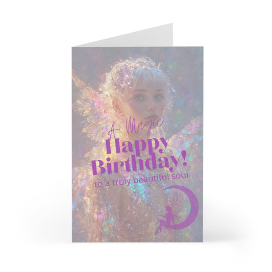 Happy Birthday Card - Special Soul - Fairy - Magical Card