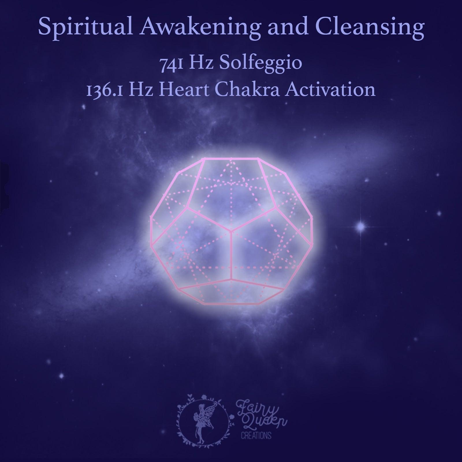 741Hz | 136.1 Hz | Spiritual Awakening | Cleansing | Dodecahedron Energy - Soulshinecreators