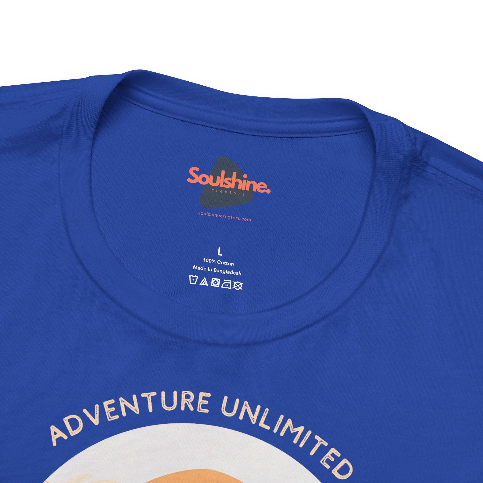 Adventure Unlimited t shirt - direct-to-garment printed item