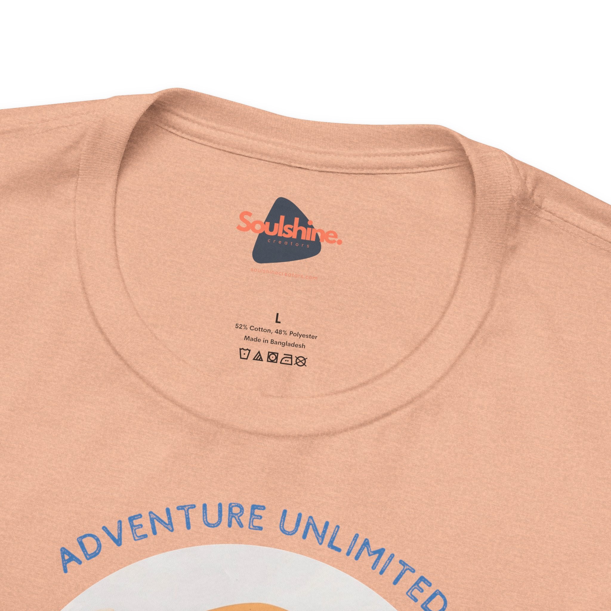 Adventure Unlimited direct-to-garment printed surfing t-shirt
