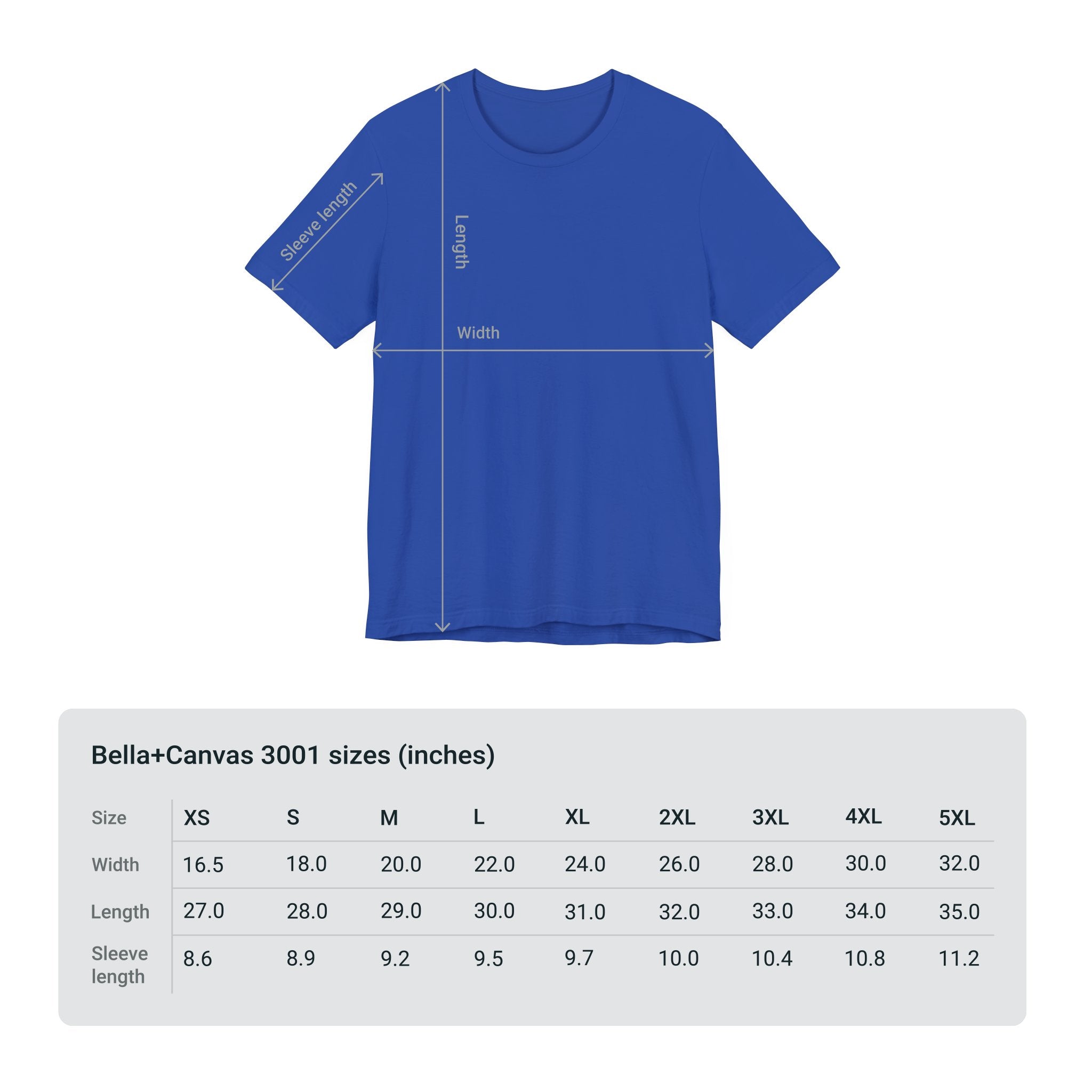 Adventure Unlimited - Surfing T-Shirt with Size Measurements - Direct-to-Garment Printed Item