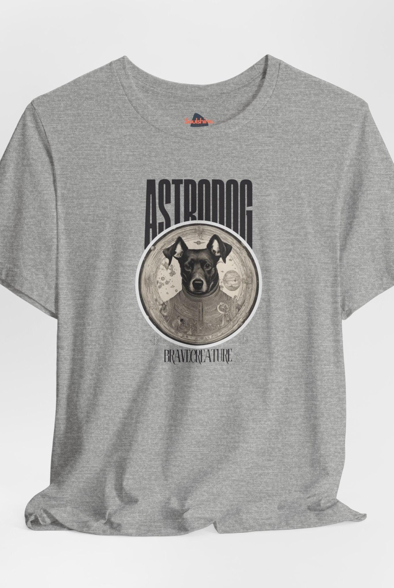 Astrodog - Soulshinecreators - Unisex Jersey Short Sleeve Tee - US - Soulshinecreators