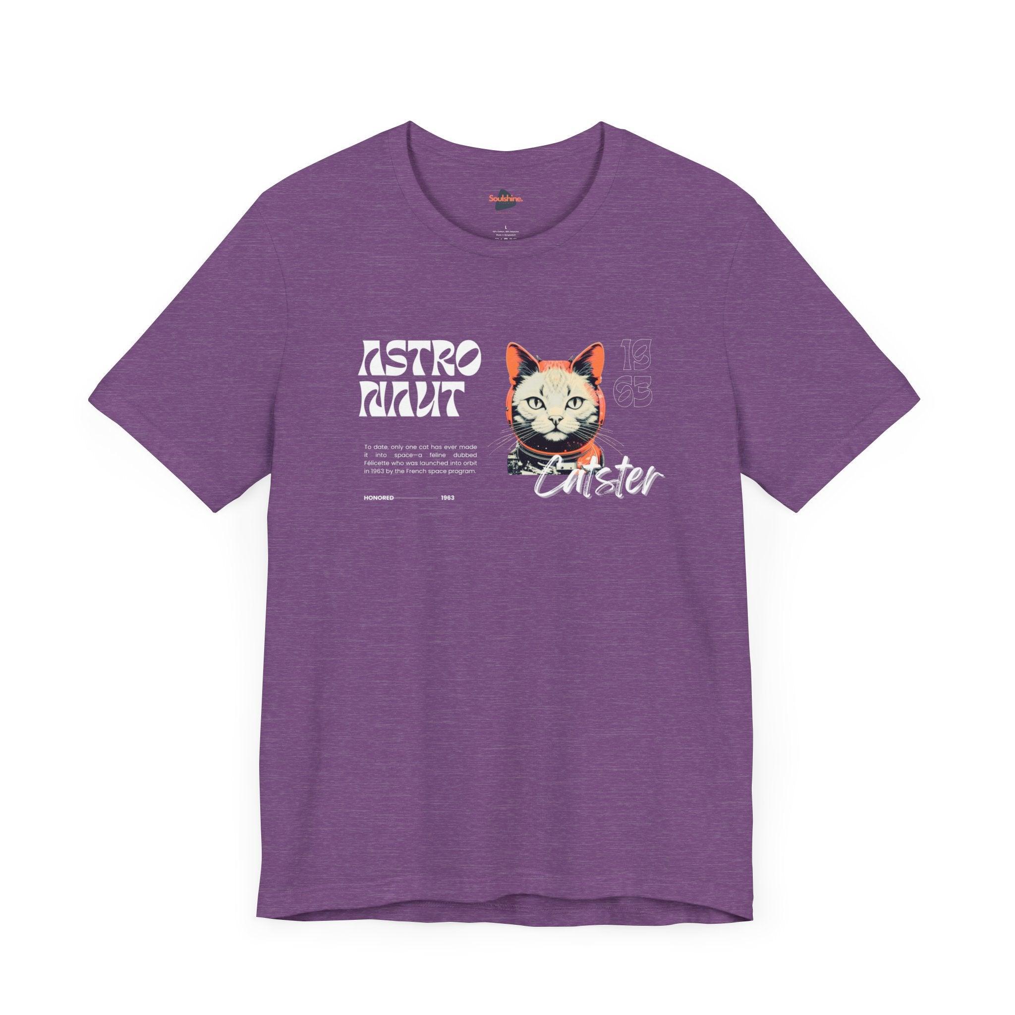 Astronaut - Space Cat - Cat T-Shirt - Cat Lover - Soulshinecreators - Unisex Jersey Short Sleeve Tee - US - Soulshinecreators - Astronaut