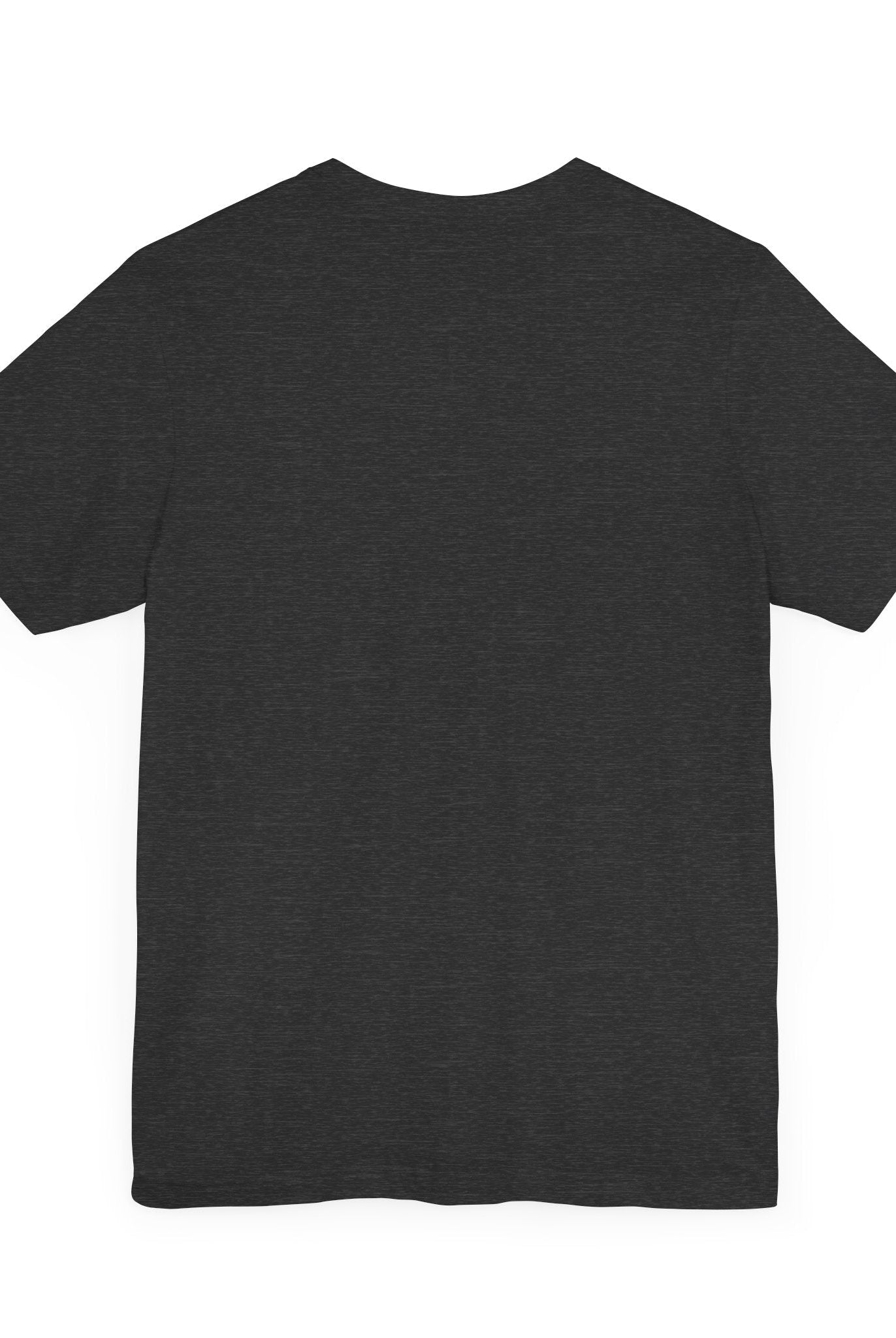 Black t shirt with white logo on chest - Be Amazing printed design - Soulshinecreators Unisex item