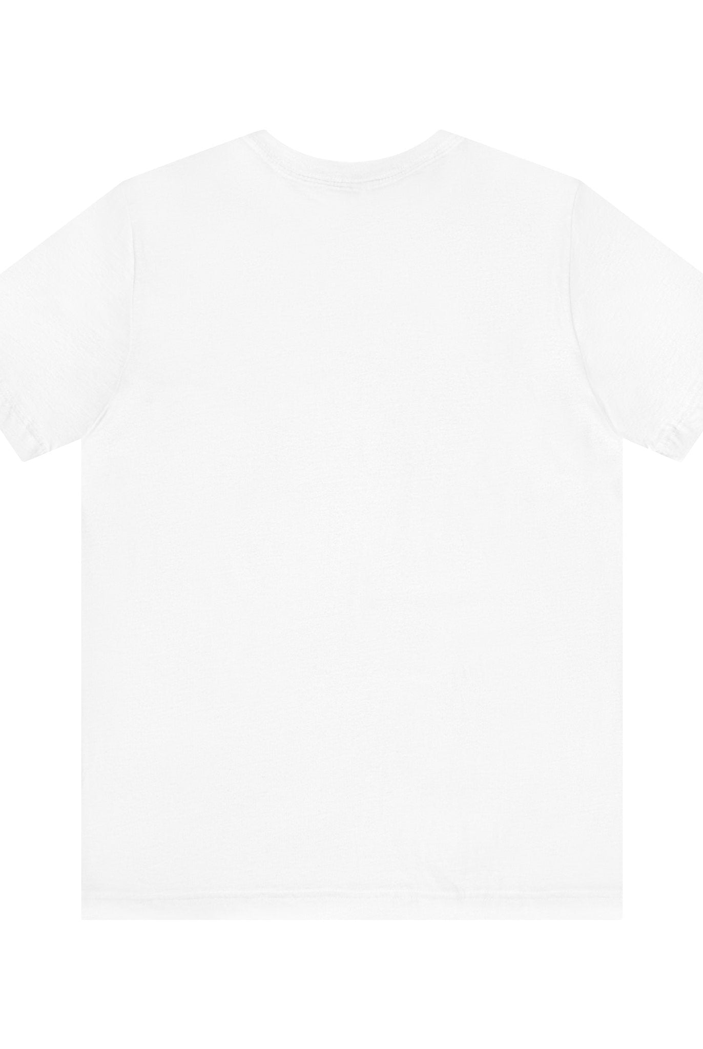 White Unisex T-Shirt with Small Logo, Direct-to-Garment Printed - Be Amazing by Soulshinecreators