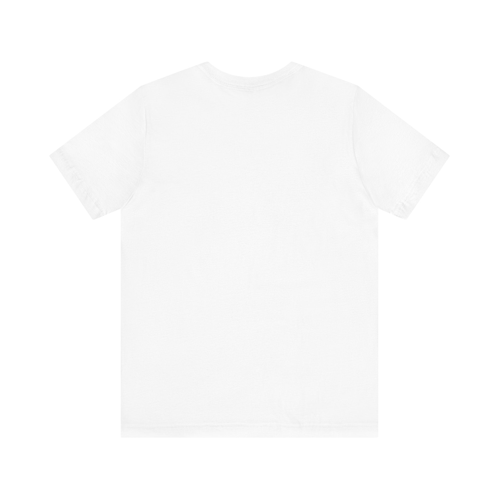 White Unisex T-Shirt with Small Logo, Direct-to-Garment Printed - Be Amazing by Soulshinecreators