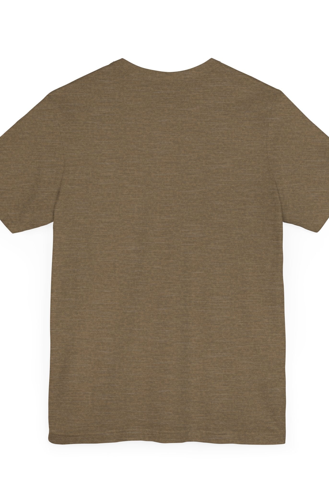 Direct-to-garment printed brown t shirt from Be Amazing - Bella & Canvas - Soulshinecreators - Unisex