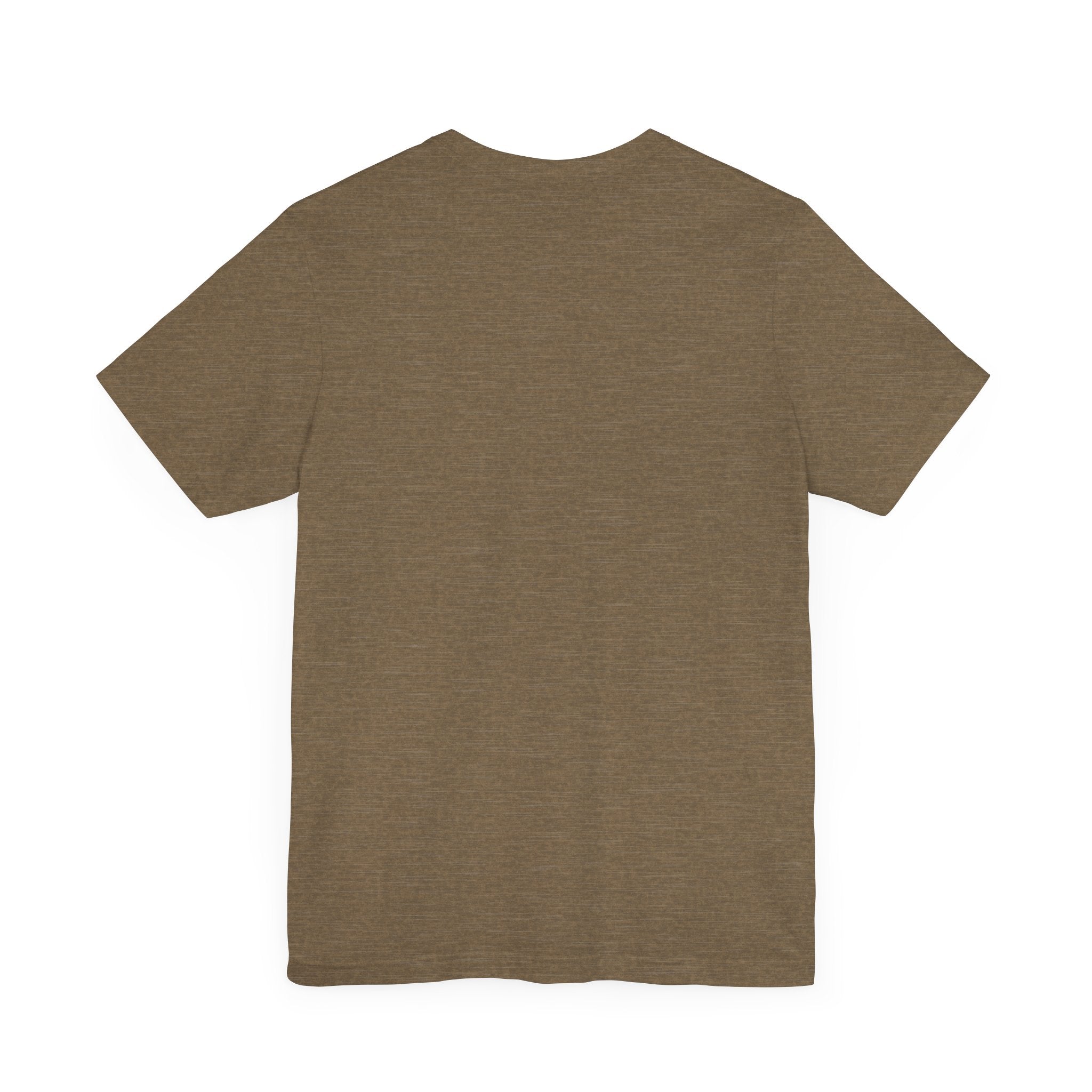 Direct-to-garment printed brown t shirt from Be Amazing - Bella & Canvas - Soulshinecreators - Unisex