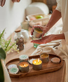 Candle for massage Silver Moon 100 ml. Lavender, vanilla. - Soulshinecreators