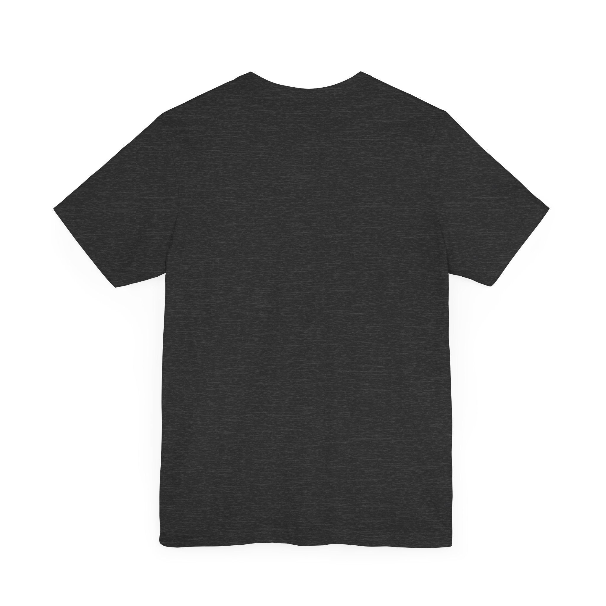 Black Surfing T-Shirt with White Logo - Soulshinecreators Unisex Jersey - Direct-to-Garment Printed Item