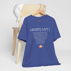 Definition of Light - Inspirational T-Shirt - Soulshinecreators - Unisex Jersey Short Sleeve Tee - US