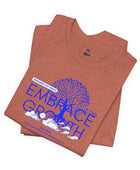 Embrace growth - Soulshinecreators - Unisex Jersey Short Sleeve Tee - US - Soulshinecreators