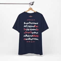 Empathisch und Mitfühlend - Inspirational T-Shirt - Soulshinecreators - Bella & Canvas - EU