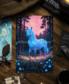 Enchanted Unicorn Postcard - Premium Quality 7'' x 5'' (17.8cm x 12.7cm) - Soulshinecreators