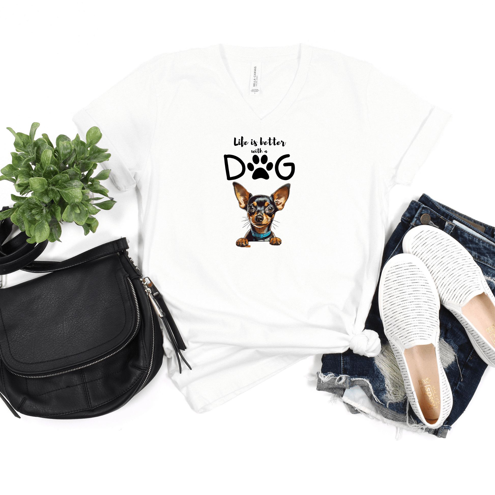 Life is Better with a Dog - Mini Pinscher - Soulshinecreators