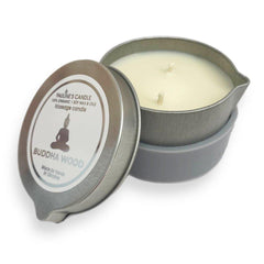 Perfumed massage spa candle Buddha Wood. 100 ml.