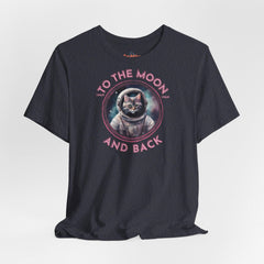 To the moon and back - Astrocat - Cat T-Shirt - Astronaut - Soulshinecreators - Bella & Canvas - EU