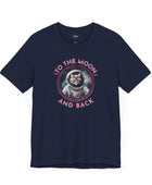 To the moon and back - Astrocat - Cat T-shirt - Soulshinecreators - Unisex Jersey Short Sleeve Tee - US - Soulshinecreators
