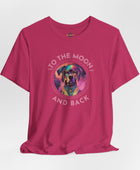 To the moon and back - Astrodog - Dog T-Shirt - Soulshinecreators - Unisex Jersey Short Sleeve Tee - US - Soulshinecreators