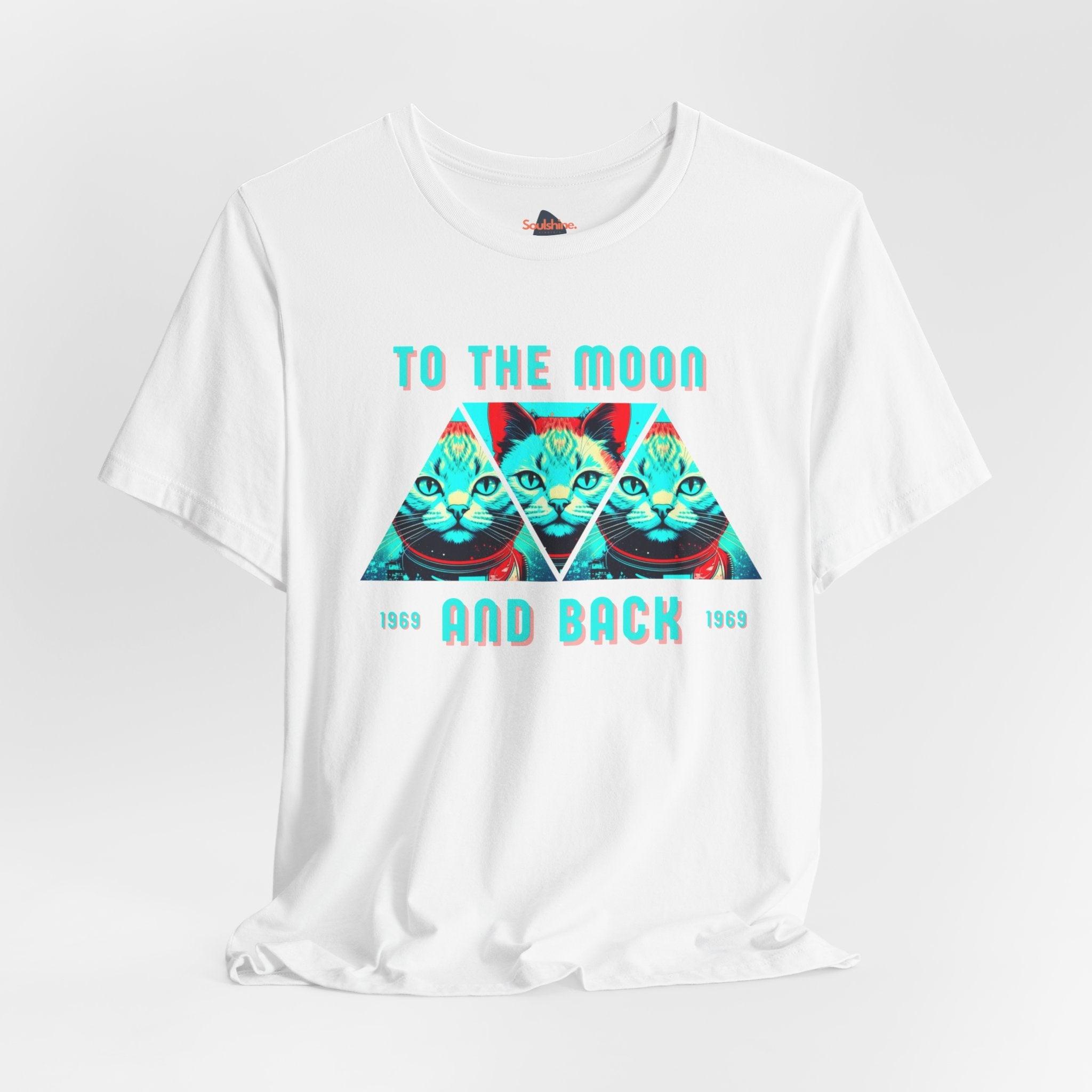 To the moon and back - Soulshinecreators - Unisex Jersey Short Sleeve Tee - US White S T-Shirt by Soulshinecreators | Soulshinecreators