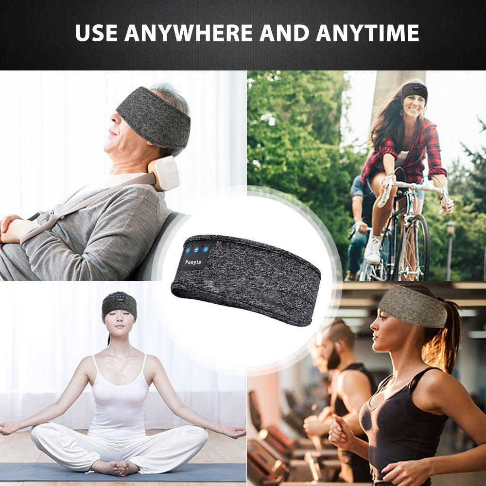 Wireless Bluetooth Sports Stereo Headband Headphones Music Headset - Soulshinecreators